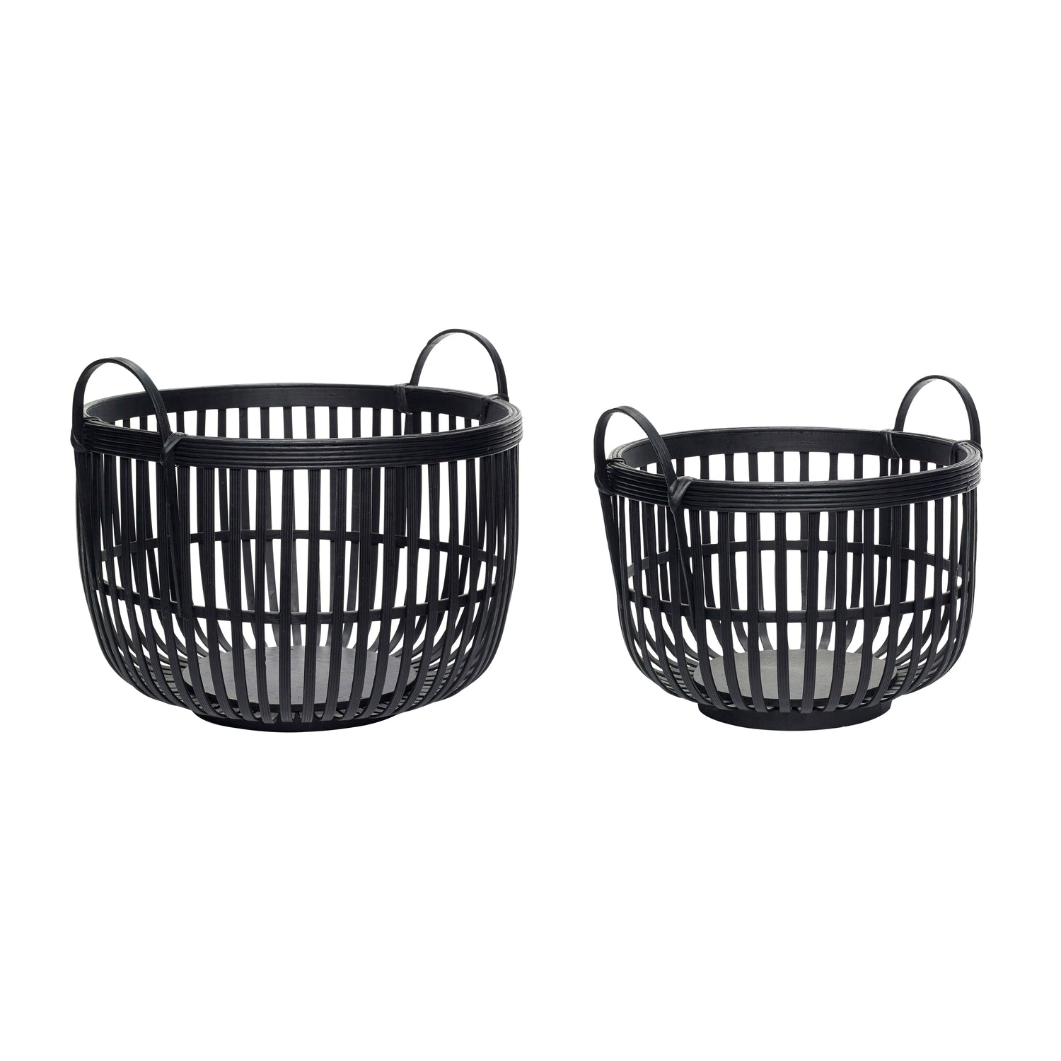 Alchemy Körbe Schwarz (2er Set)