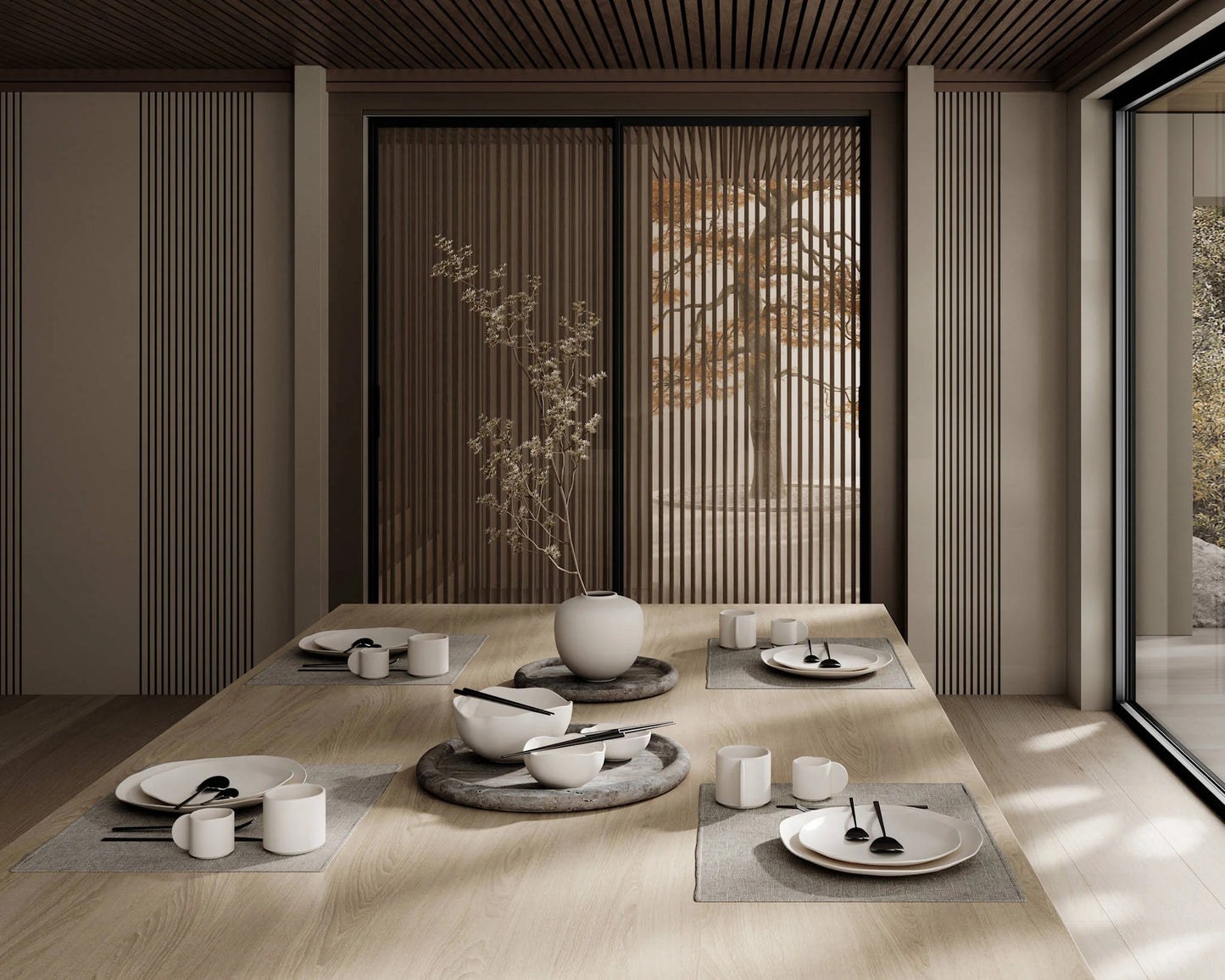 Native Dinner Set - Birch (8teilig)