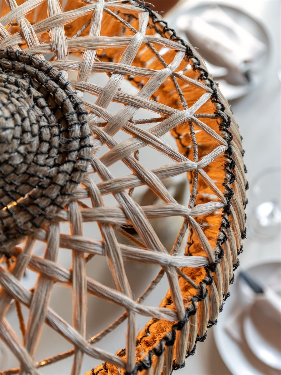 Hängelampe Abaca Rinjani Natur, large