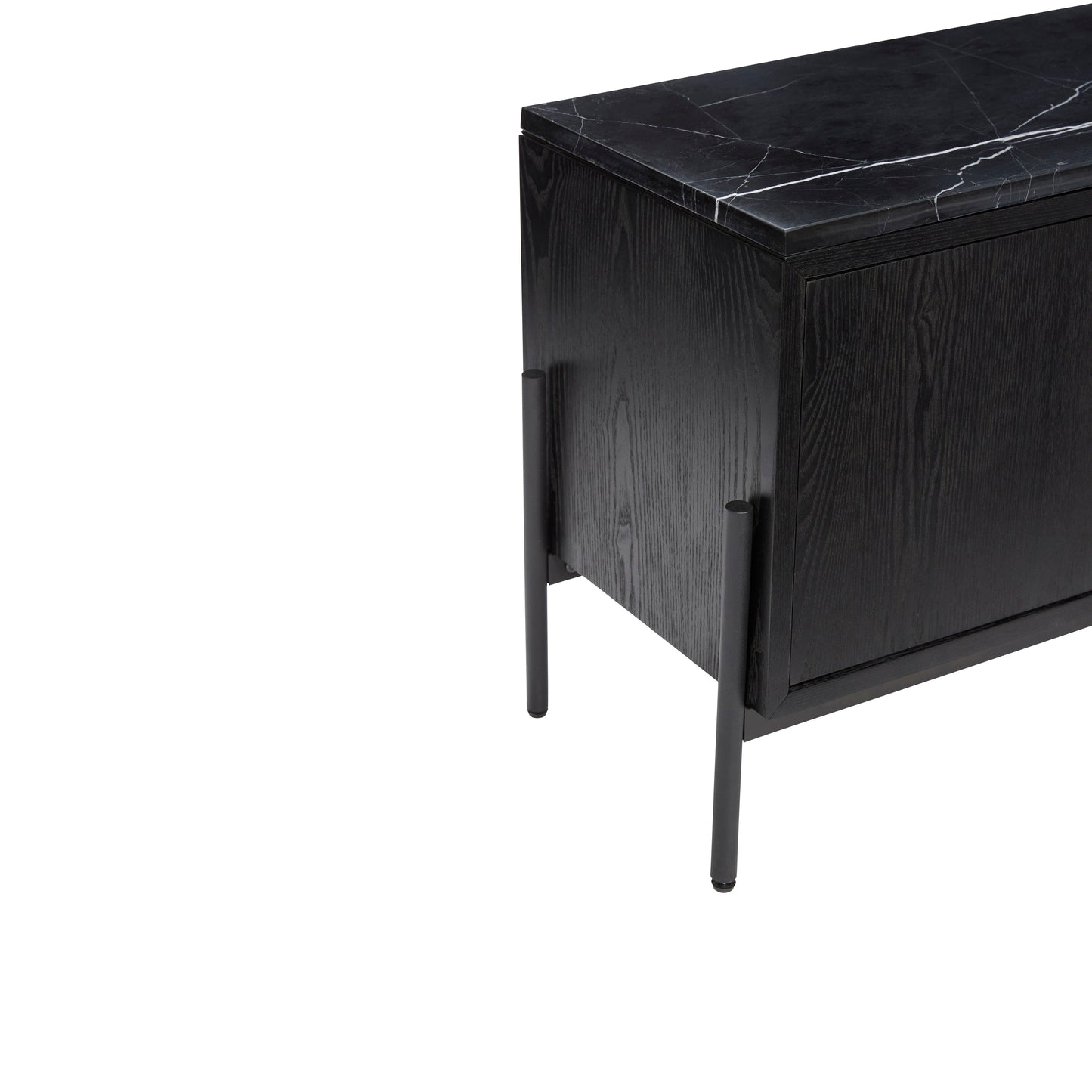 Nobu Sideboard Schwarz, Marmor