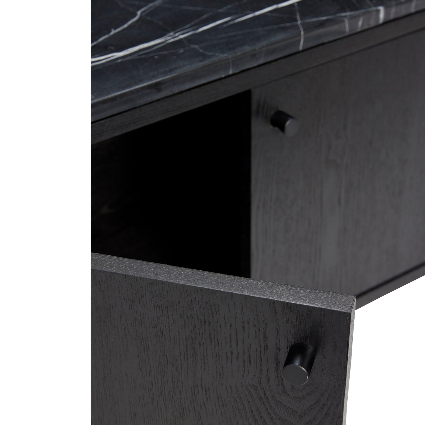 Nobu Sideboard Schwarz, Marmor