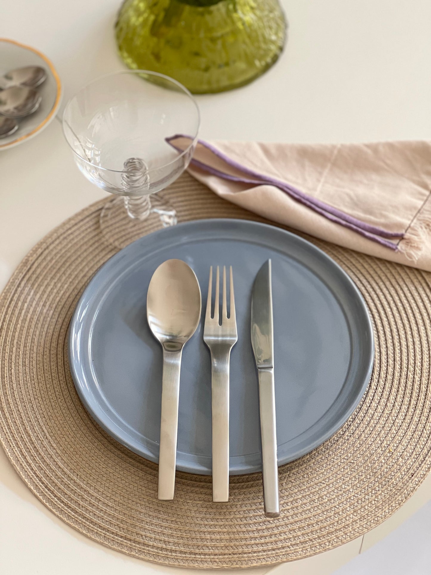 Mano Besteck brushed, 16er Set