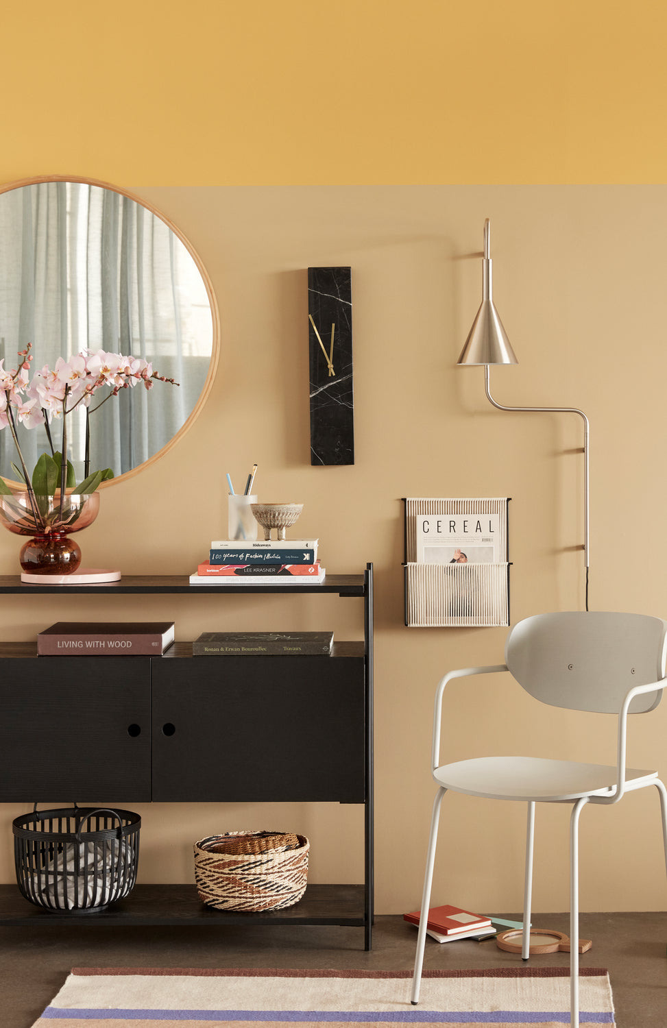 Alchemy Körbe Schwarz (2er Set)