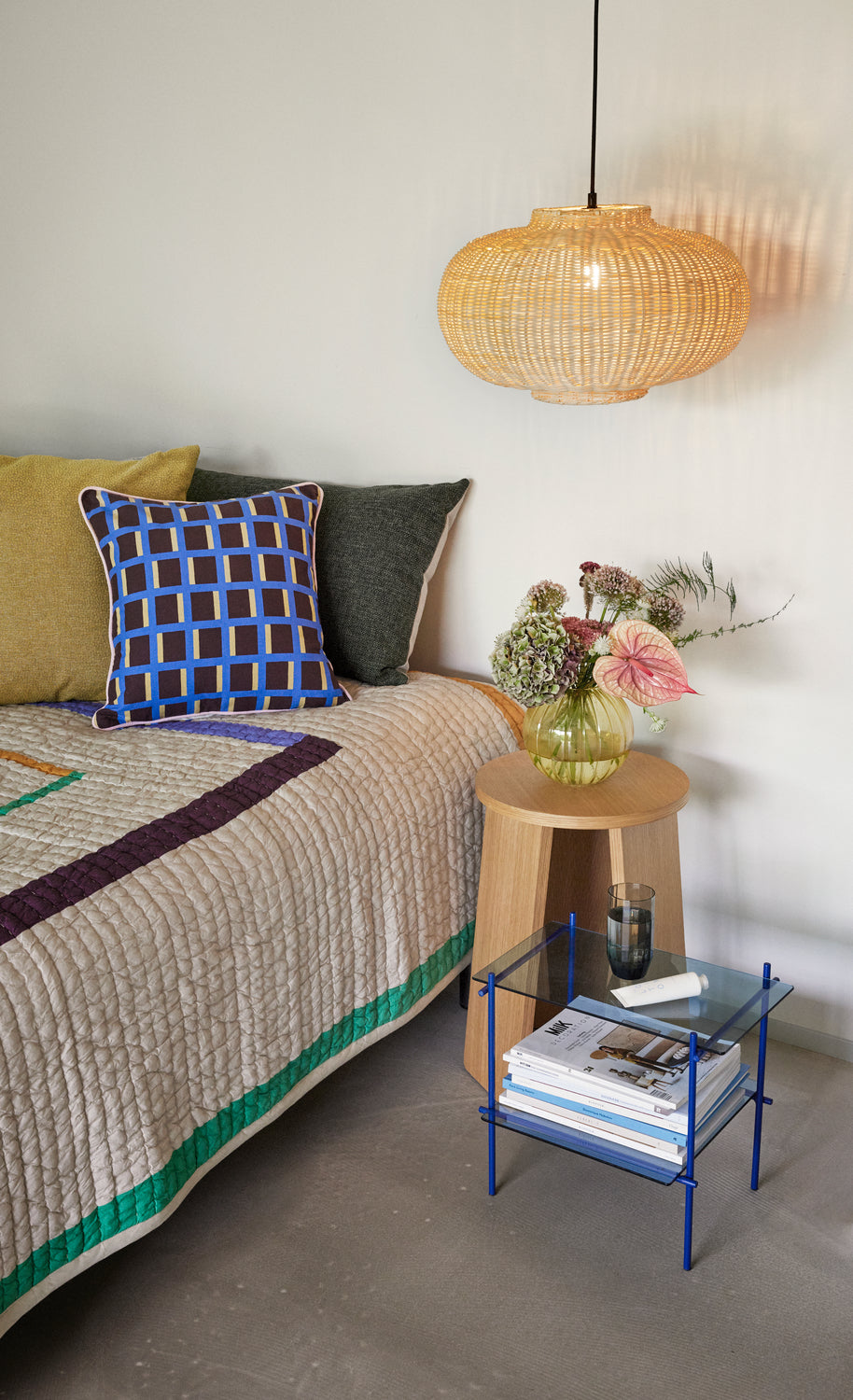 Chand Hängelampe Ellipse, Naturfarben