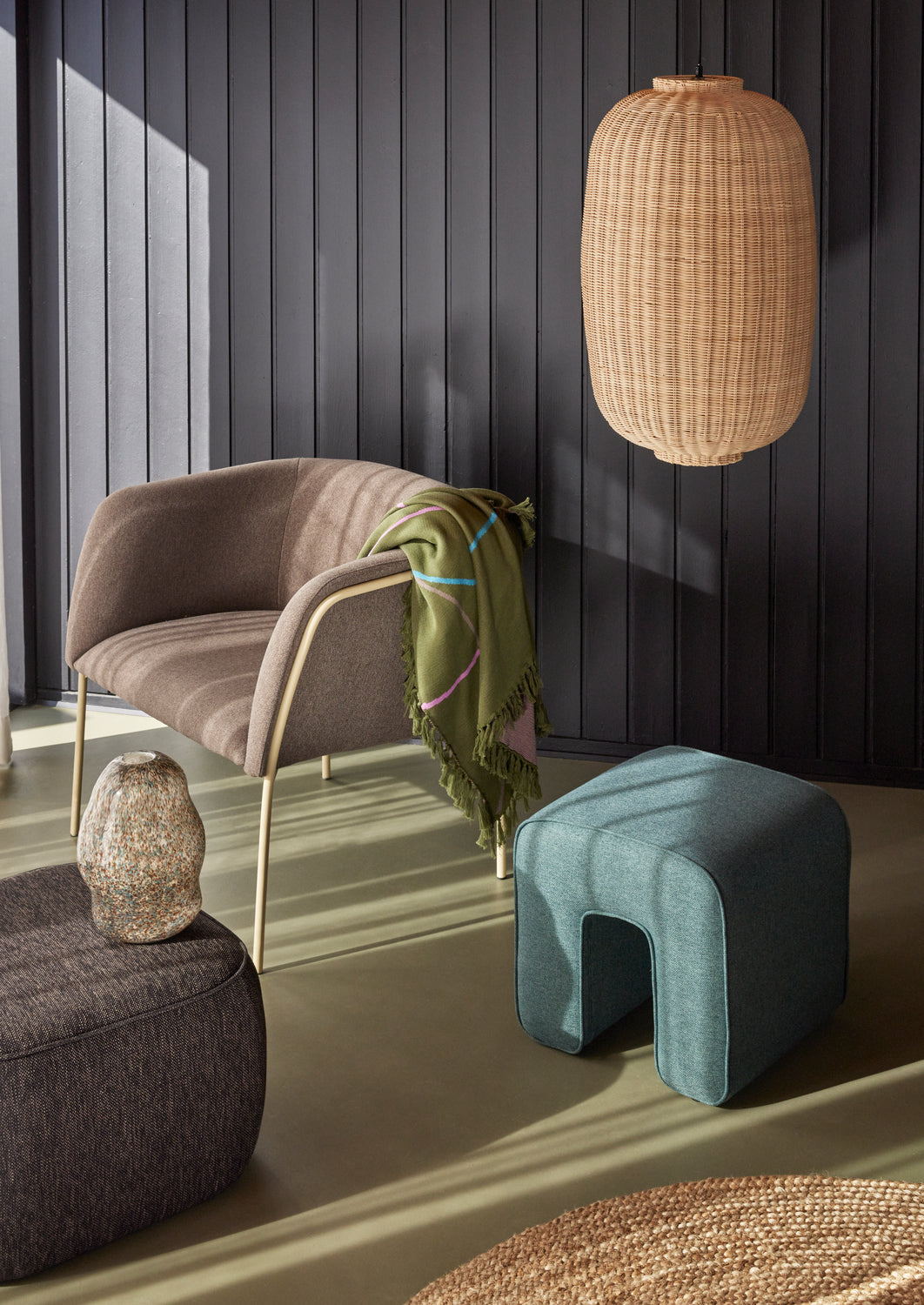 Eyrie Loungestuhl, Braun