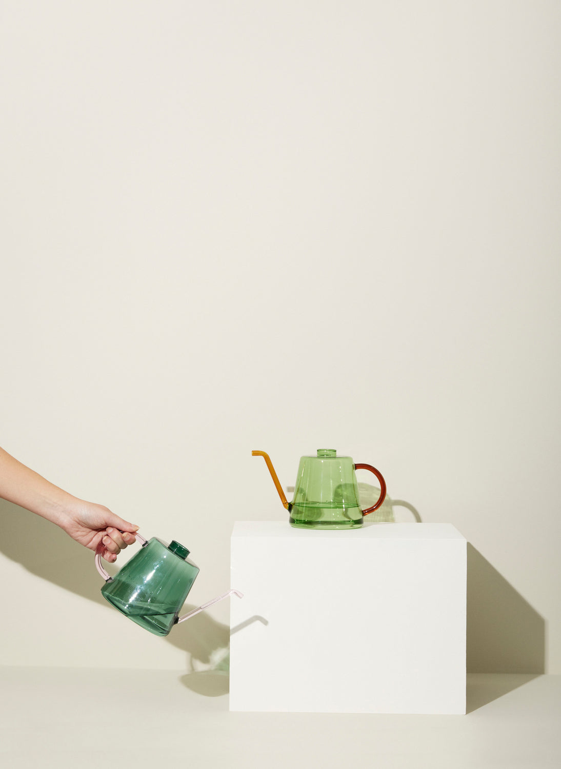 Flora Gießkanne Grün/Bernstein