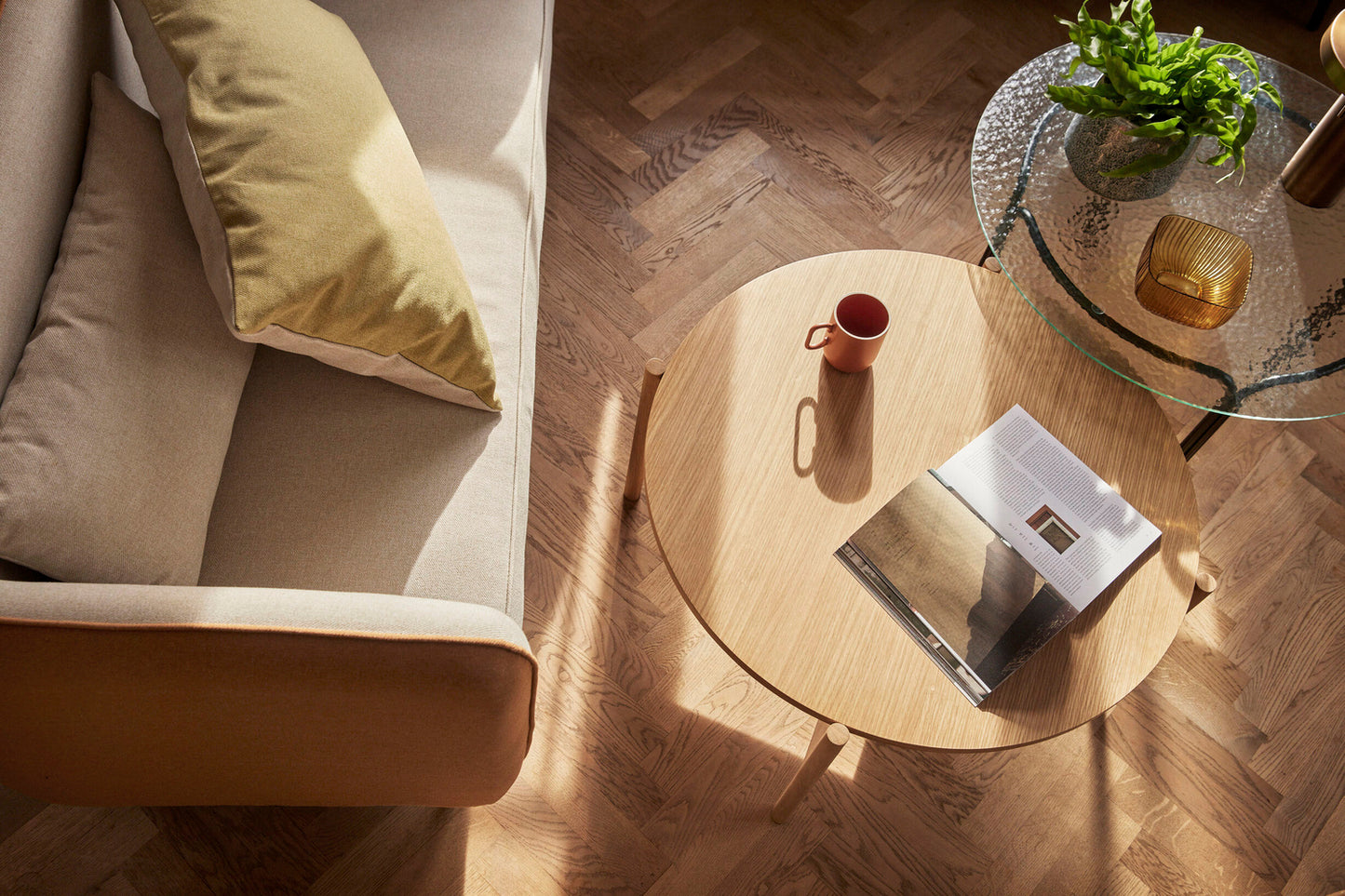 Orbit Couchtisch, Schwarz