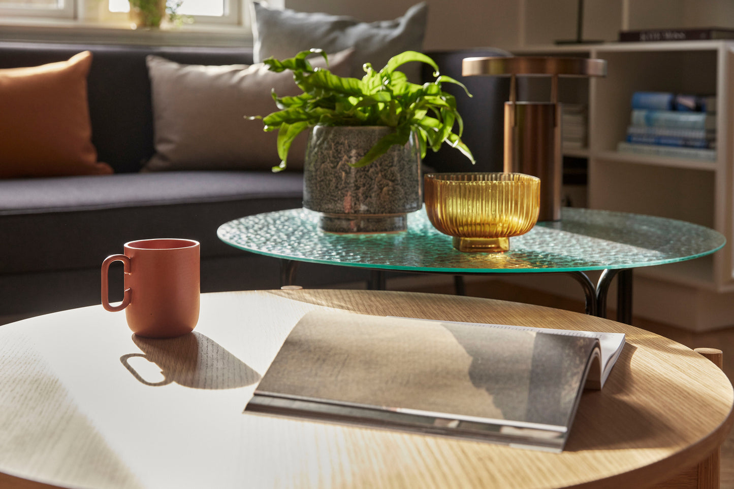 Orbit Couchtisch, Schwarz