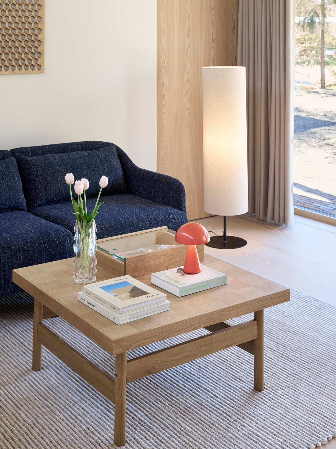 Sable Stehlampe Sandfarben