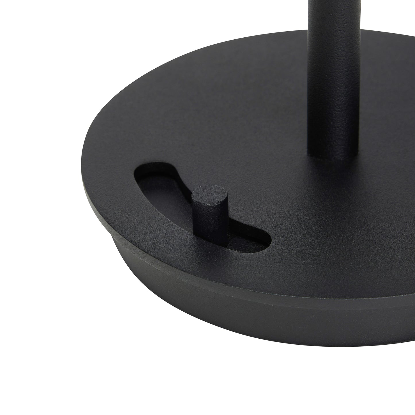 Salon Tragbare Lampe Schwarz