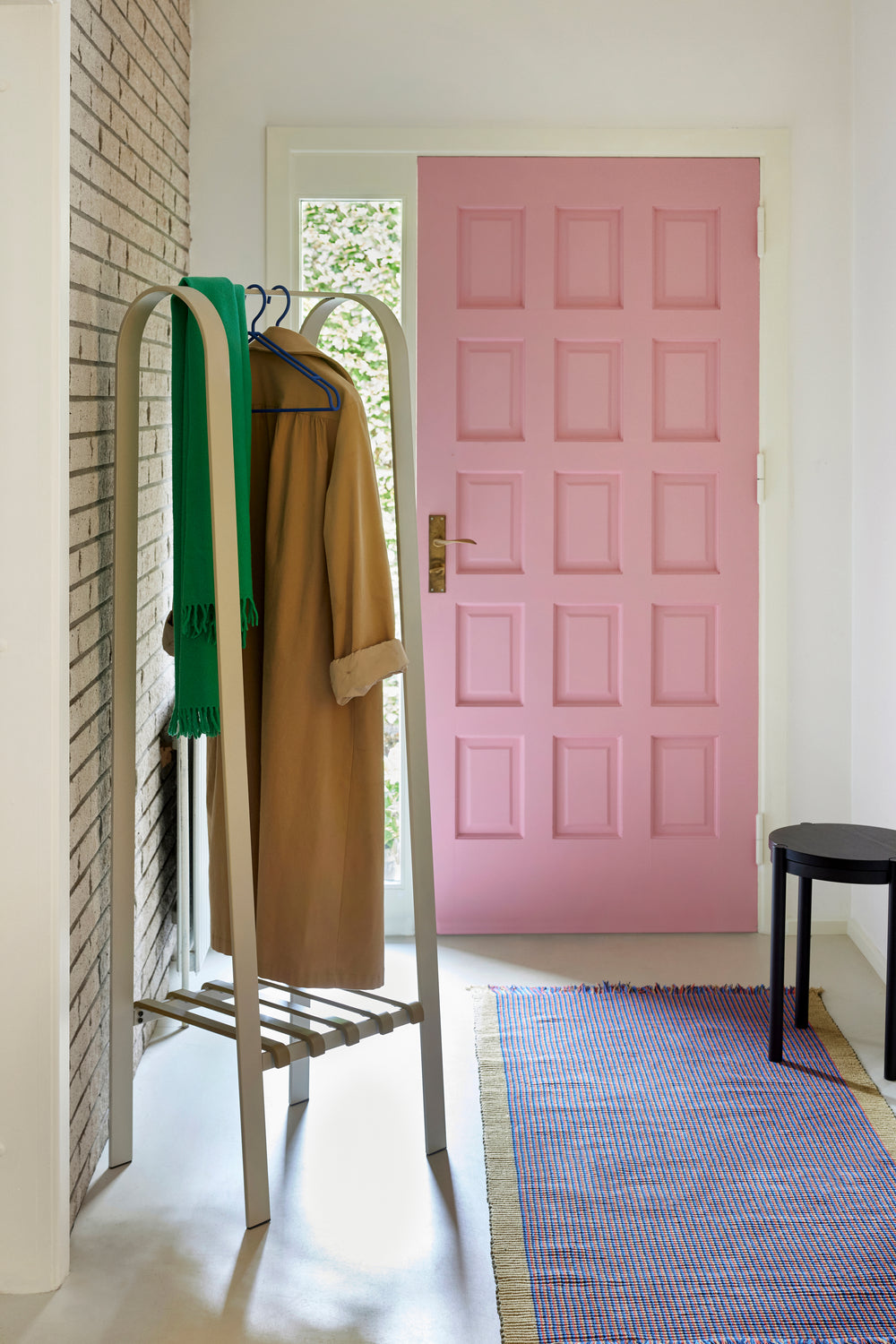 Kleiderständer Sempre, Grau,Olive