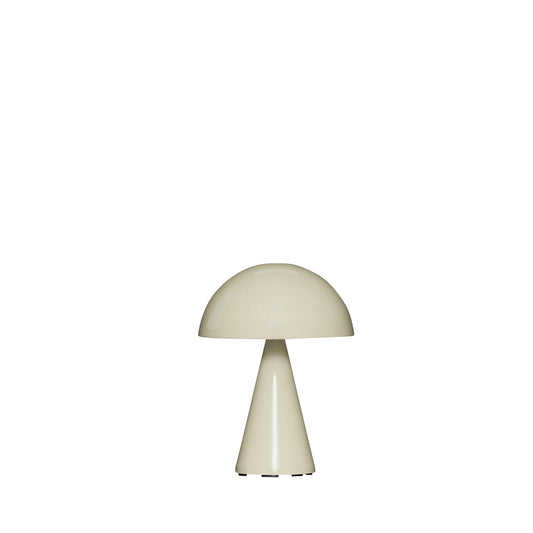 Tischleuchte Mush tragbar, Metall