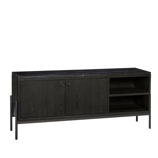 Nobu Sideboard Schwarz, Marmor