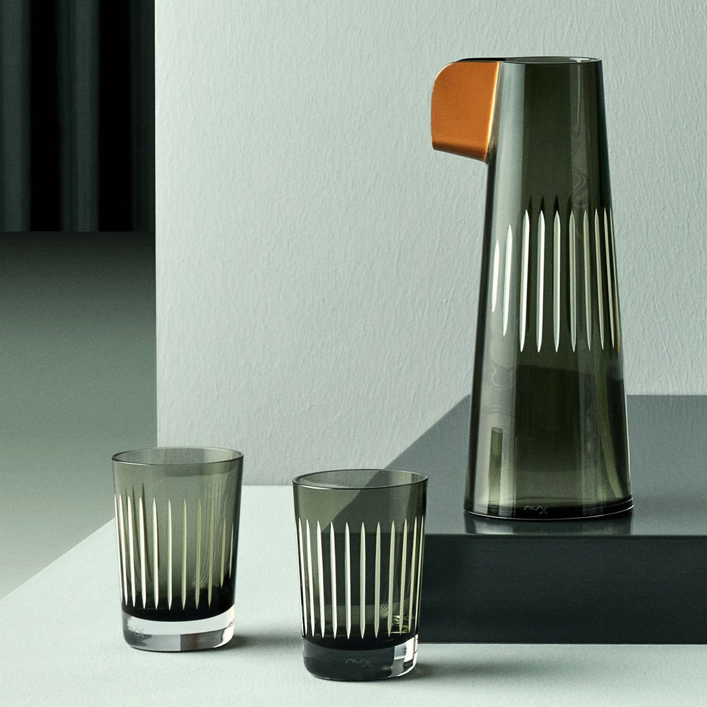 Parrot Gift Set Smoke, Karaffe und Glas