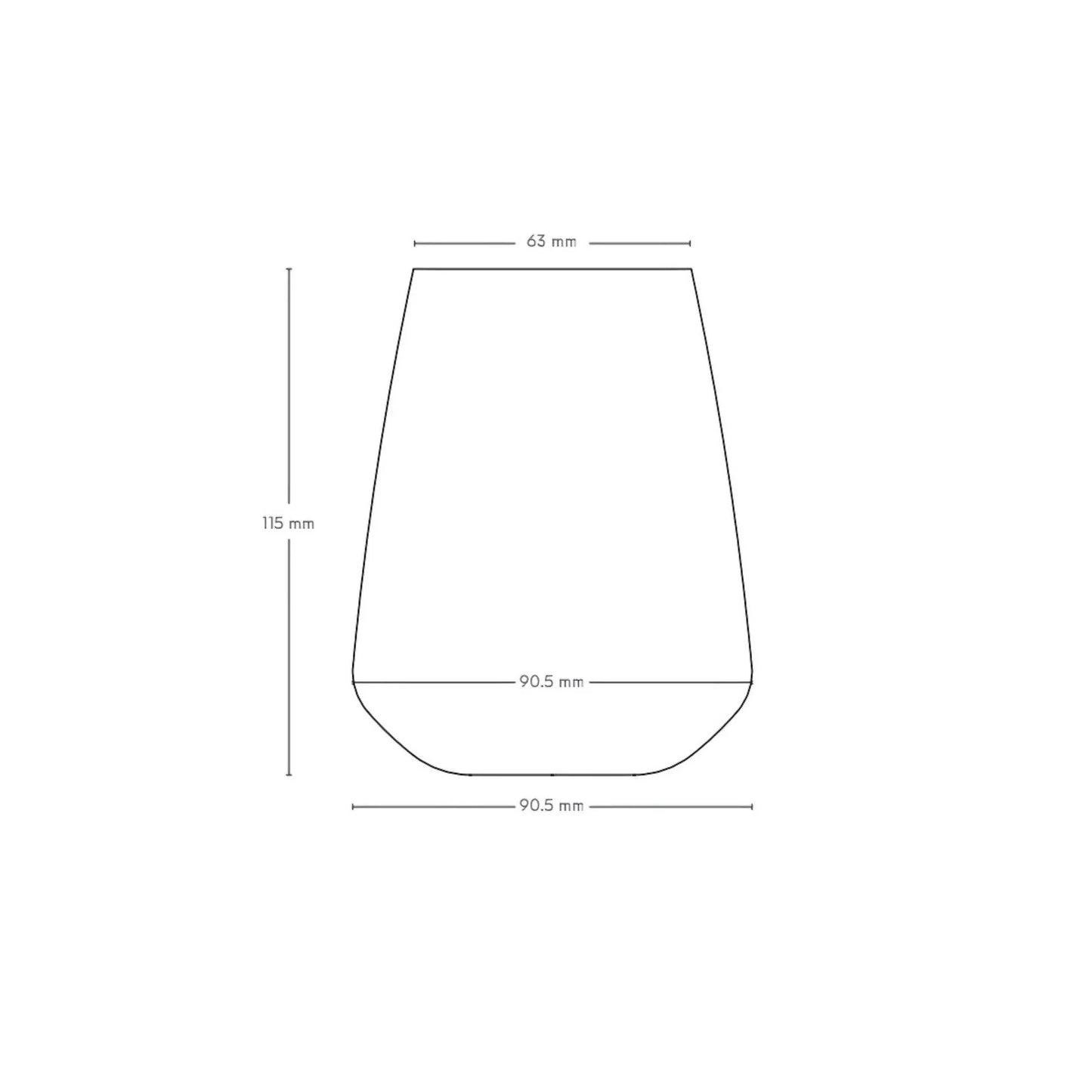 Stem Zero Vertigo 2er-Set Wassergläser