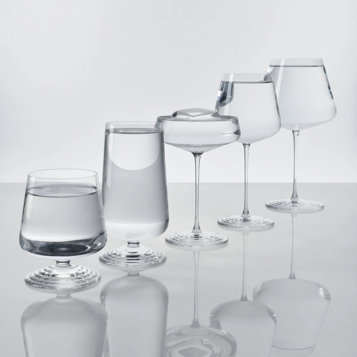 Splash White Wine Glasses Set of 2