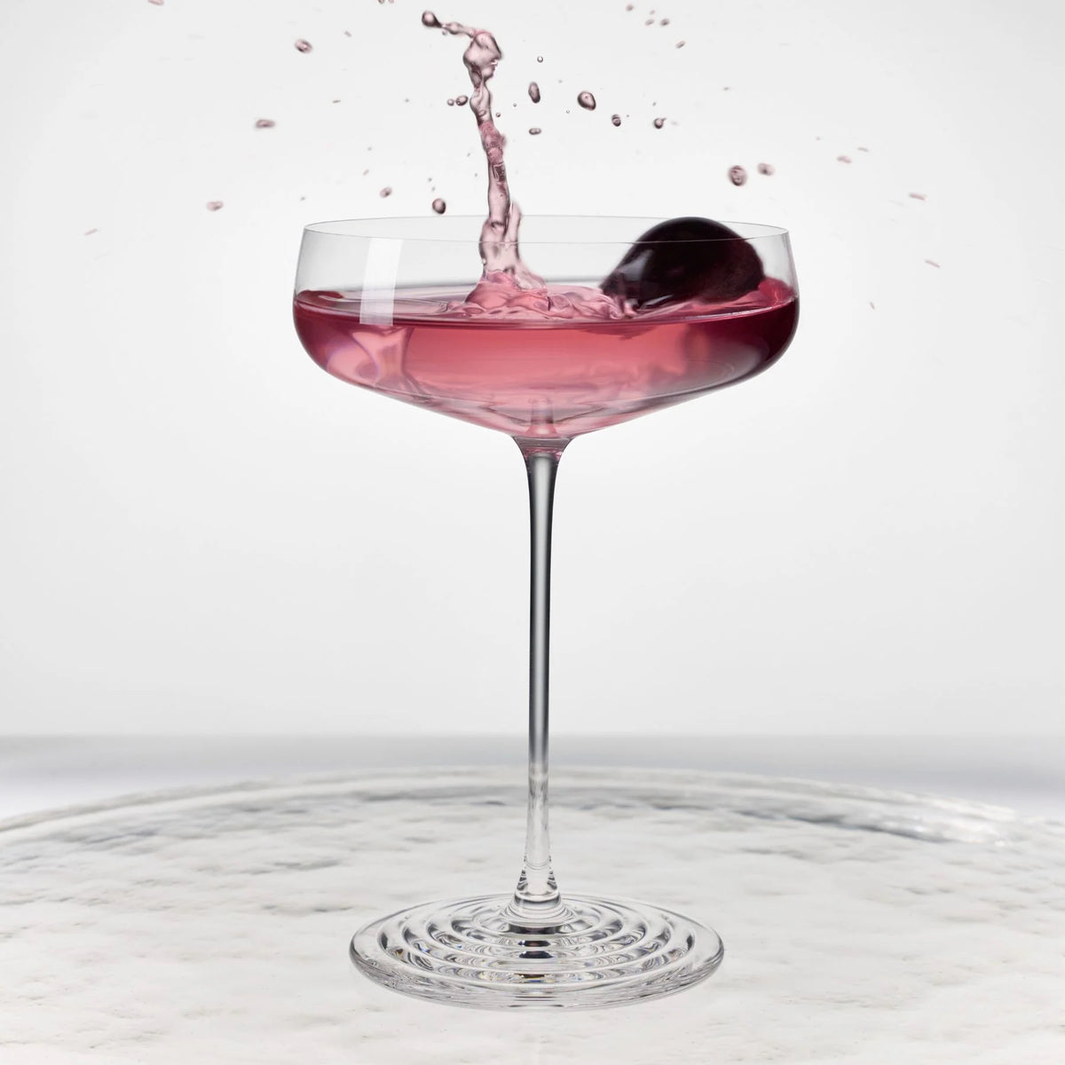 Splash Coupe Glasses Set of 2