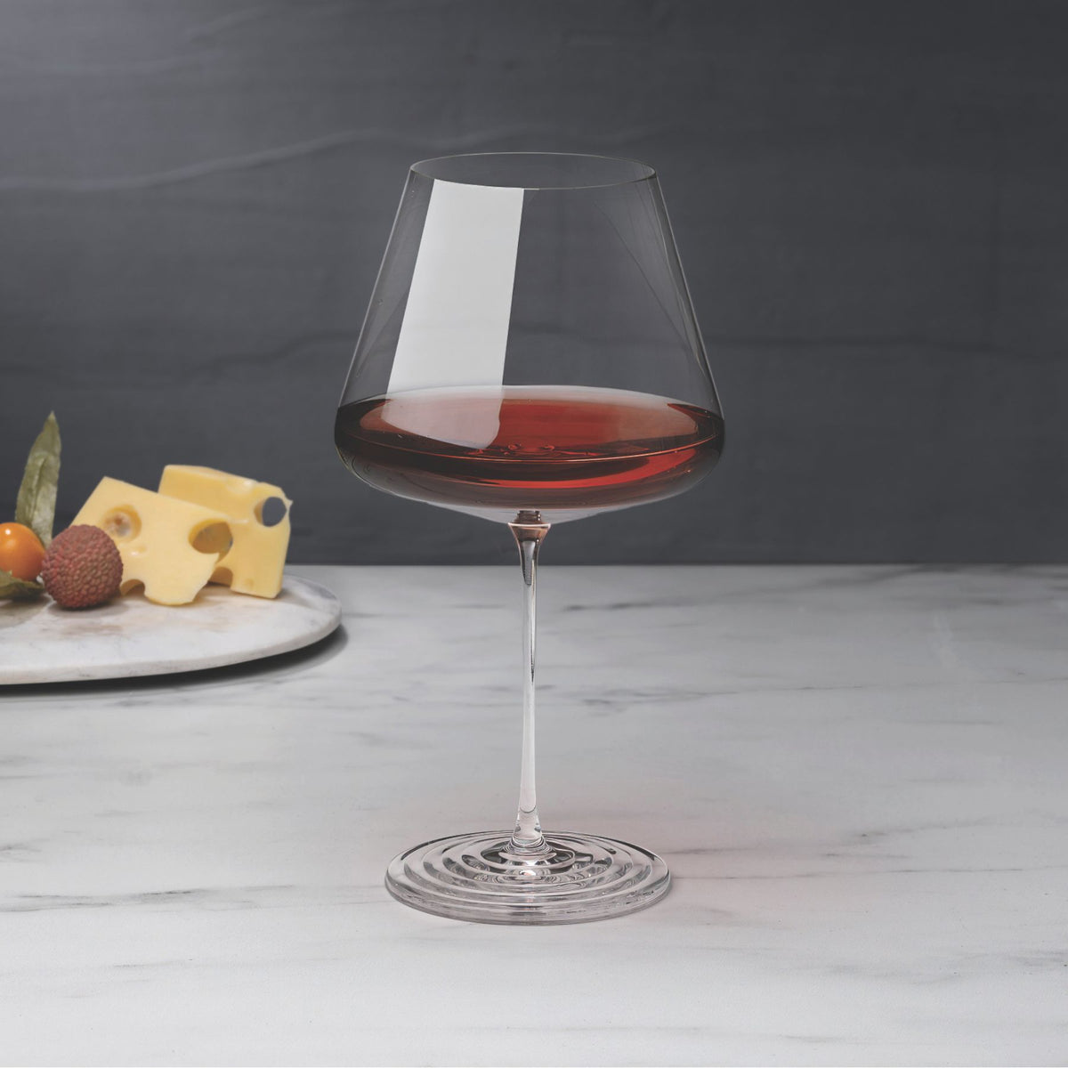 Splash Red Wine Glasses Set of 2