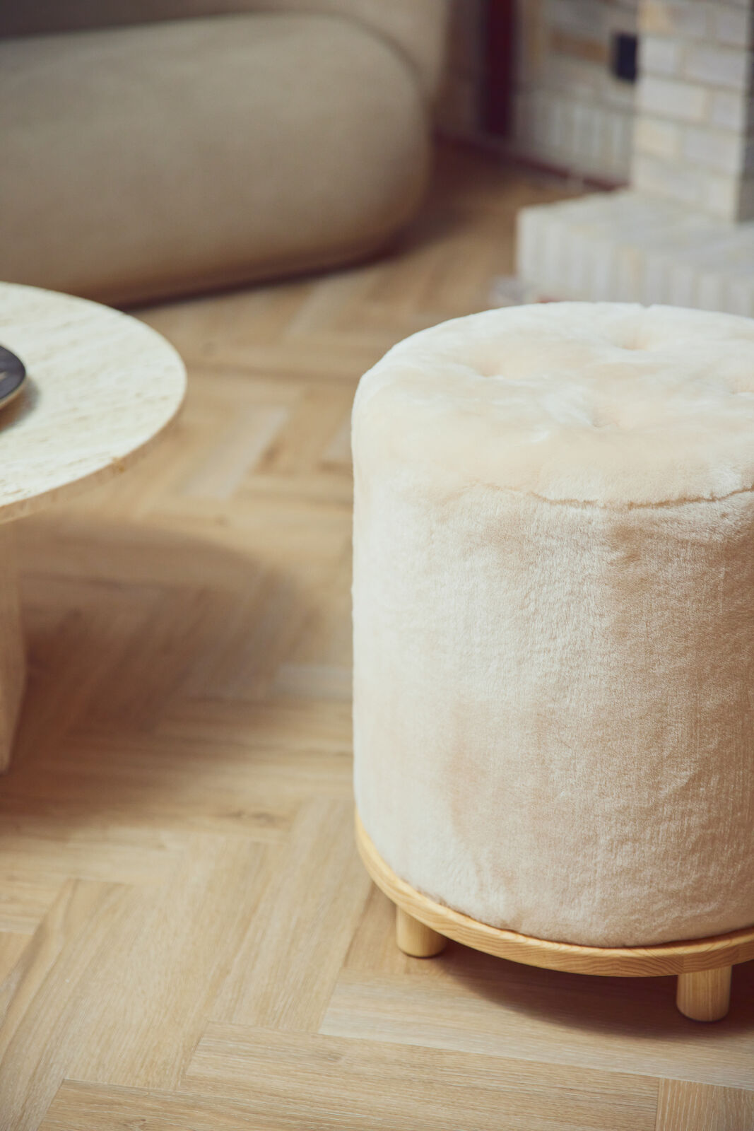 Simon Pouf Neuseeland Mokassin