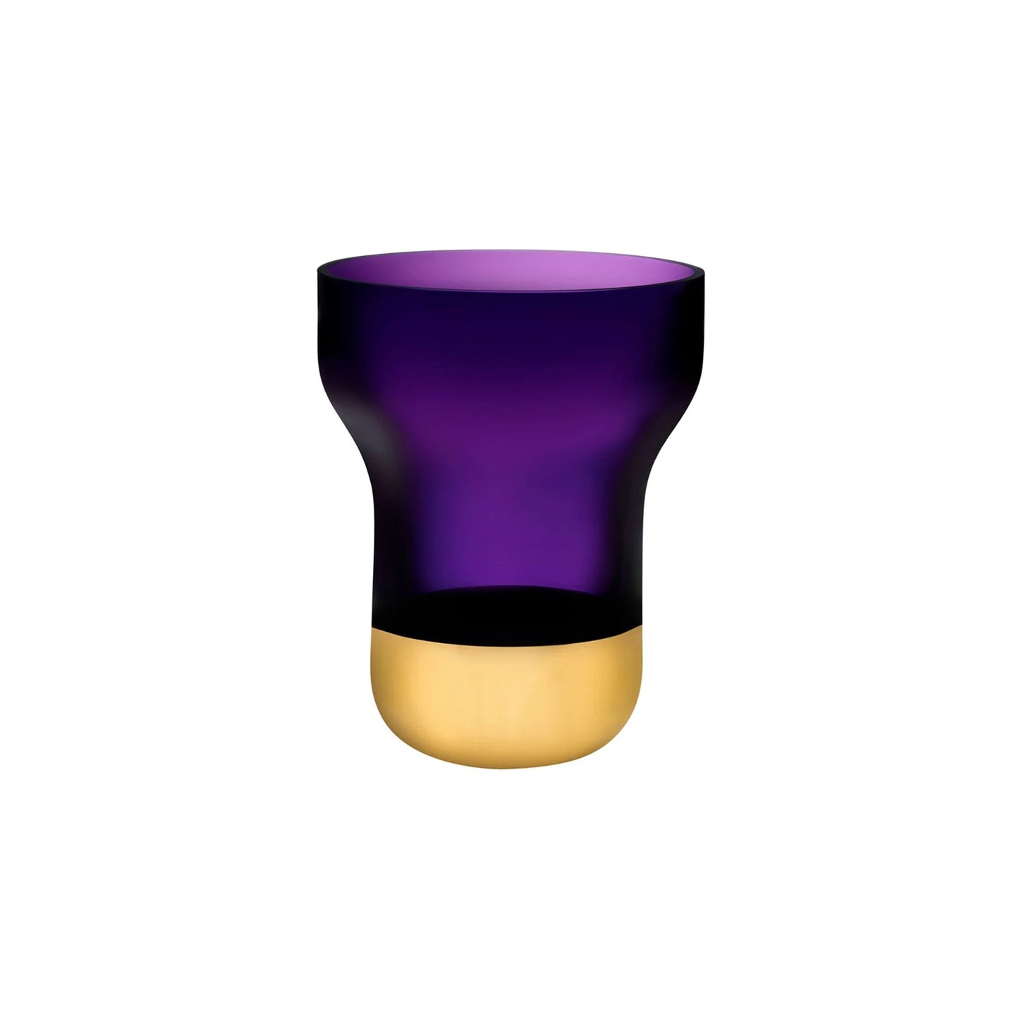 Contour Vase Wide, Gold