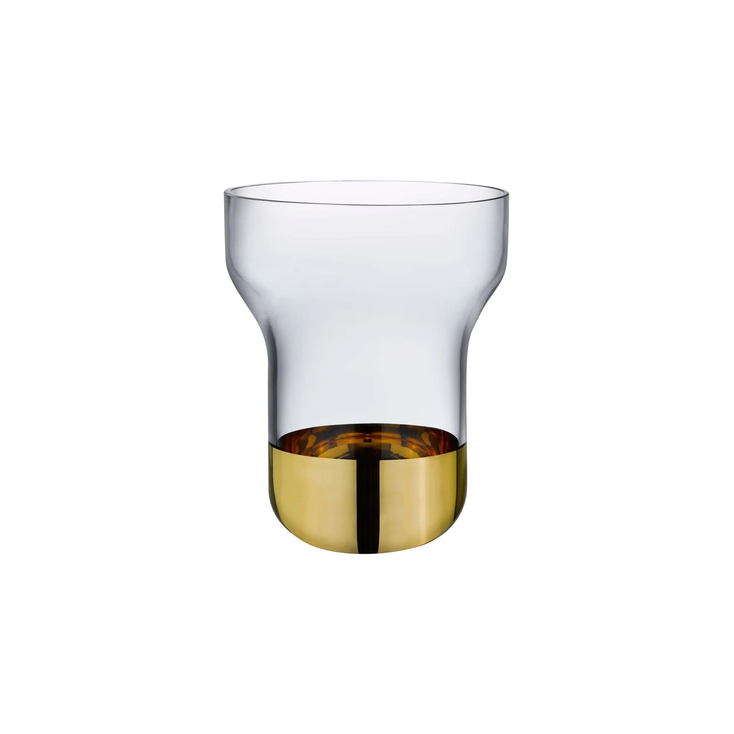 Contour Vase Wide, Gold