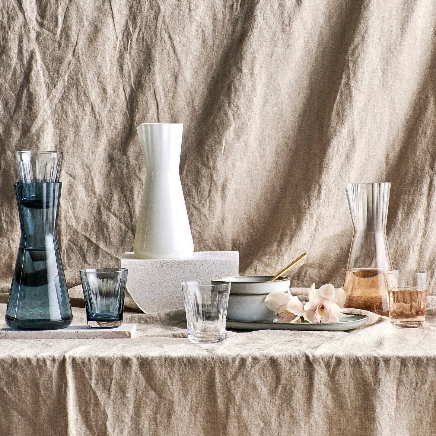 Lady Wasser Karaffe, transparent