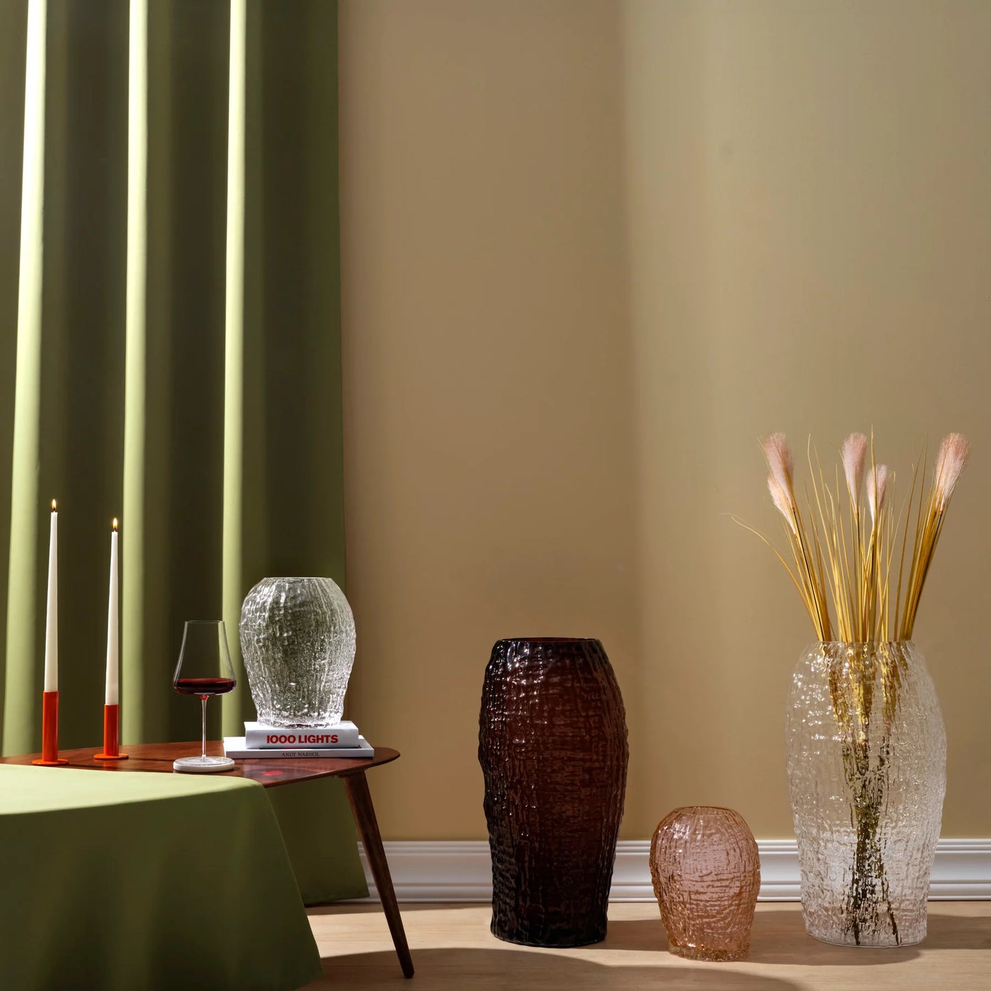 Molten Vase Small Apricot