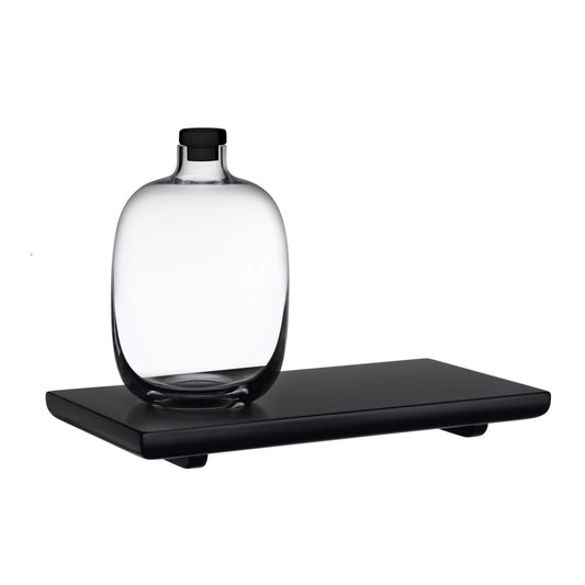 Malt Whisky Karaffe mit Holztablett