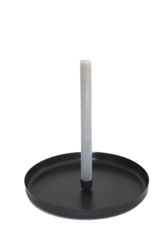 VLAM Kerzenständer, schwarz