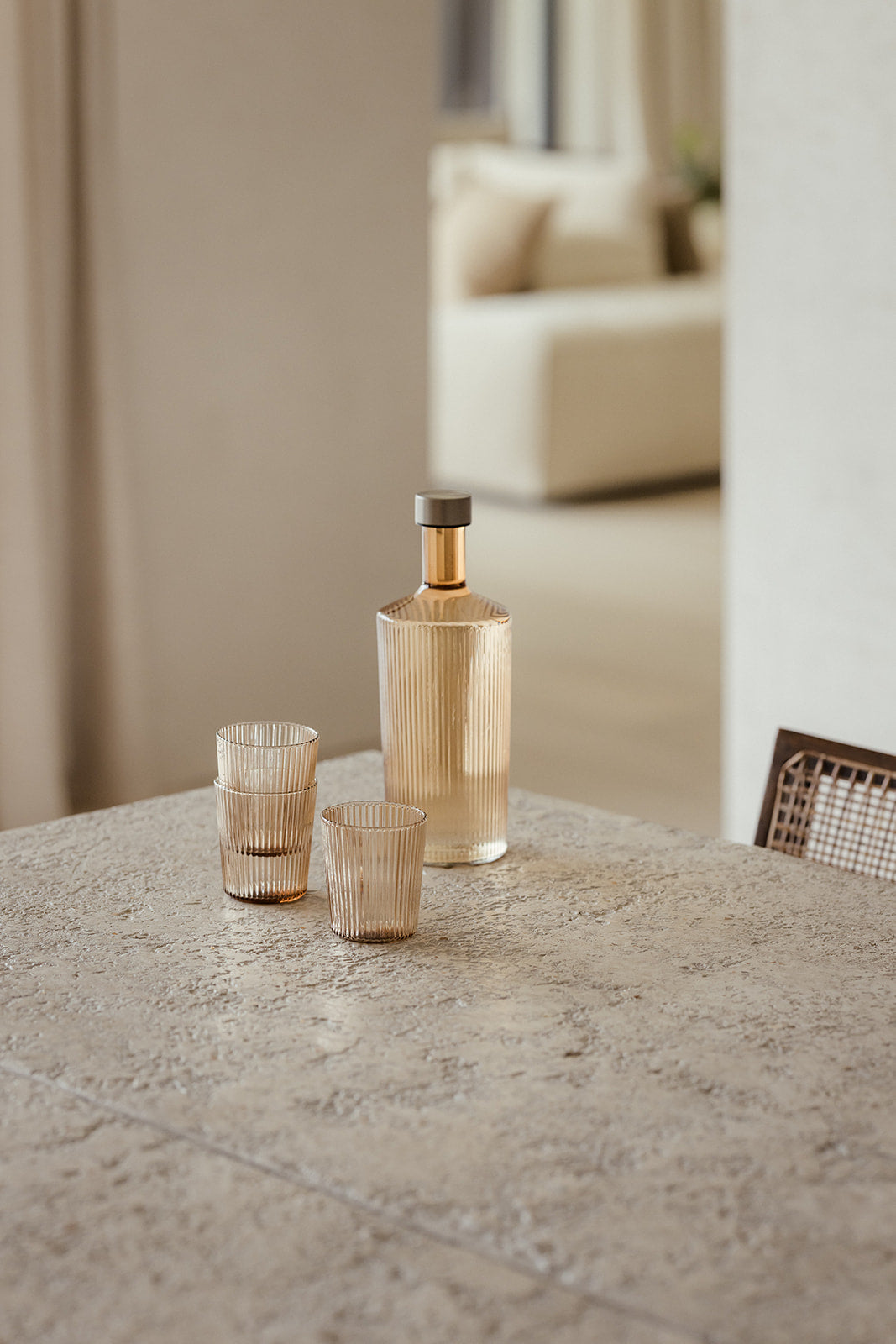 Paveau Trinkglas Bells, Amber