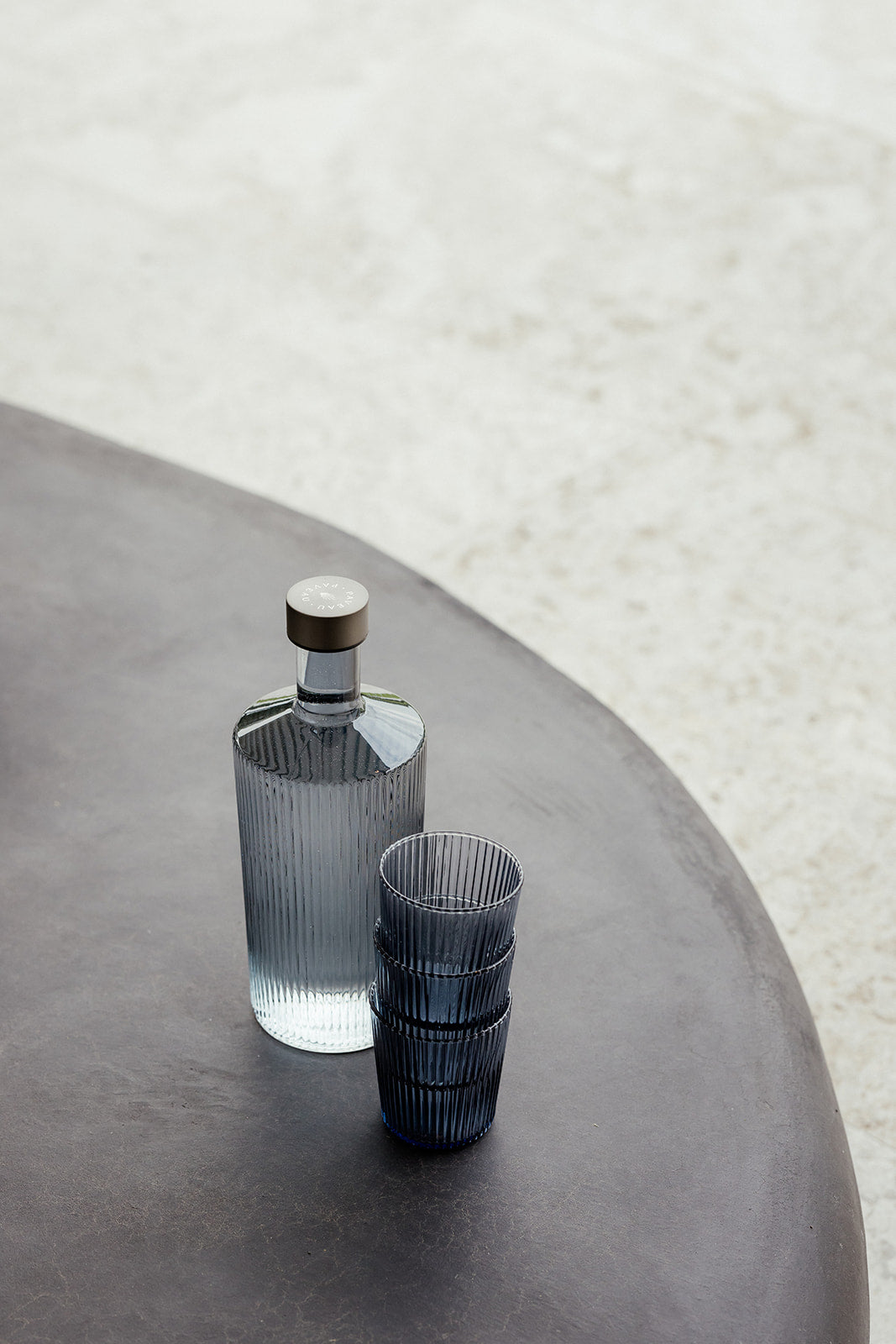 Wasserflasche - Twilight, grau