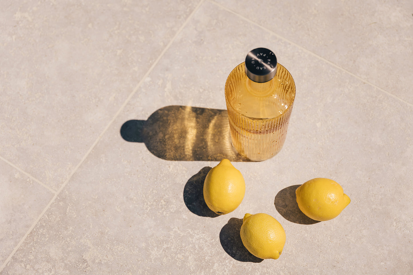 Wasserflasche - Cable, Gelb