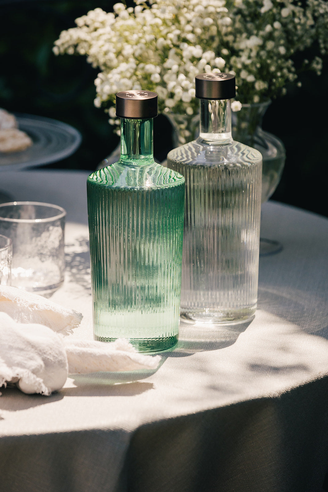 Wasserflasche - White Haven, Transparent