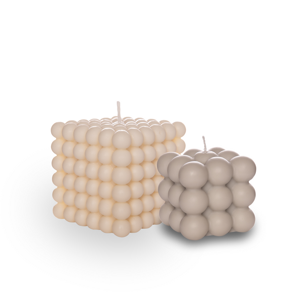 The Grand Bubble Set Creme & Hellgrau