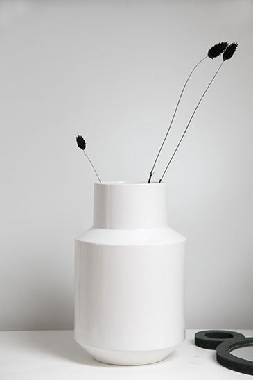 Vase LINA, weiß