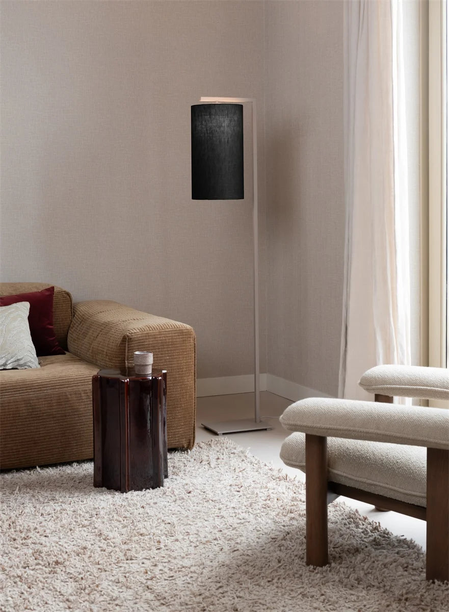 Stehleuchte Boston – Sand / Schirm Black